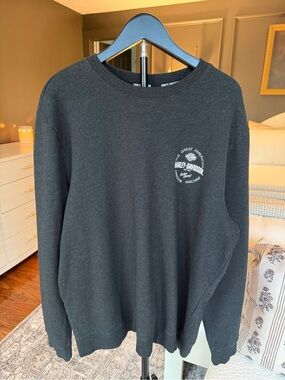 Harley-Davidson Women’s Large Black Graphic Sweatshirt